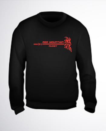 Red Mountain Sweatshirt (Black) (2XL-4XL)
